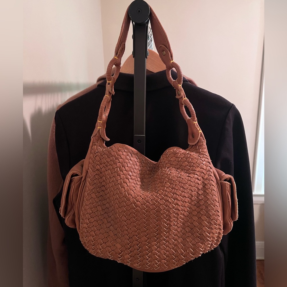 Cole Haan basketweave purse; barely used